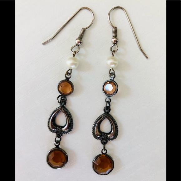 Neiman Marcus Renaissance gemstone cross❣️HOST PICK Multicolor rhinestones Gold - Picture 11 of 16